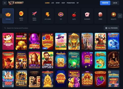 Avis Casino Aerobet