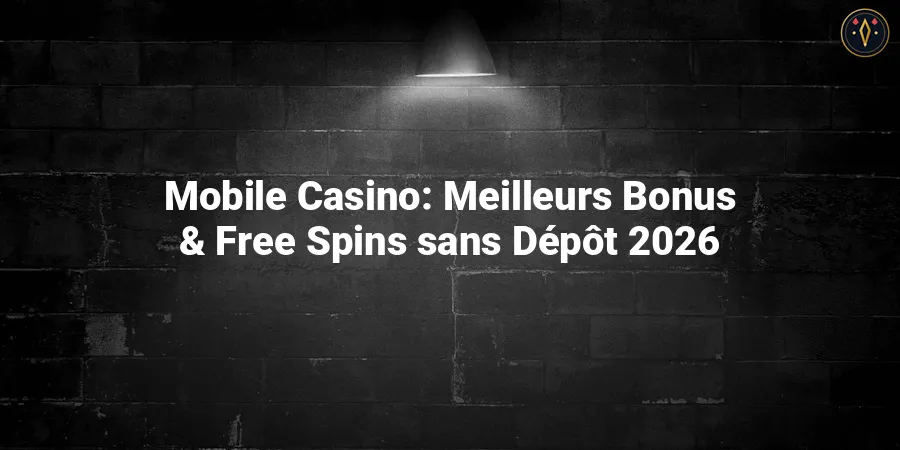 Mobile Casino: Meilleurs Bonus & Free Spins sans Dépôt 2026